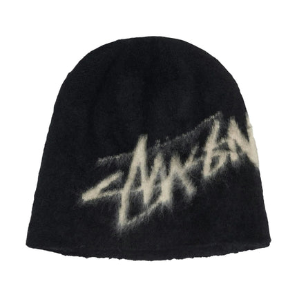 Stüssy Brushed Out Stock Skullcap Black 1321191-BLAC, vue principale