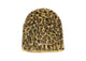 Stüssy Leopard Skullcap Beanie Brown 1321241-1001, vue principale