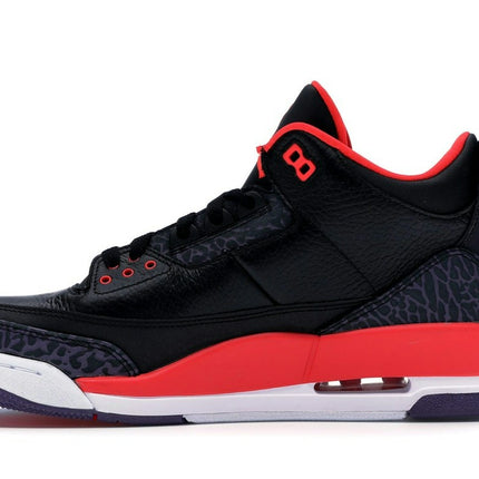Air Jordan 3 Retro Crimson 136064-005, profil intérieur