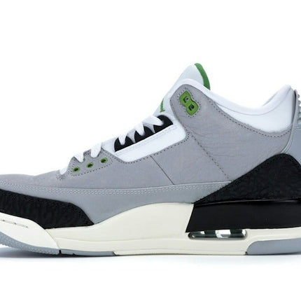 Air Jordan 3 Retro Chlorophyll 136064-006, profil intérieur