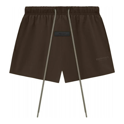 Fear Of God Essentials Core Collection Nylon Running Short Wood 160SU244216F, vue principale