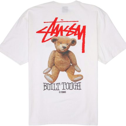 Stussy Built Tough Tee White 1904893-WHIT, vue principale