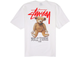 Stussy Built Tough Tee White 1904893-WHIT, vue principale