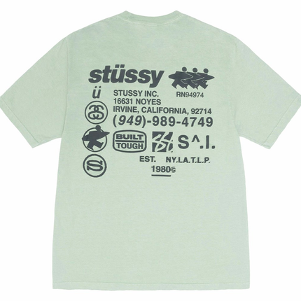 Stussy DNA Pigment Dyed Tee Granite 1905038, vue principale