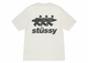 Stussy Surfwalk Pigment Dyed Tee Natural 1905063-NATL, vue principale