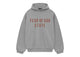 Fear Of God Essentials Fleece II Hoodie Dark Heather 192BT246251F, vue principale