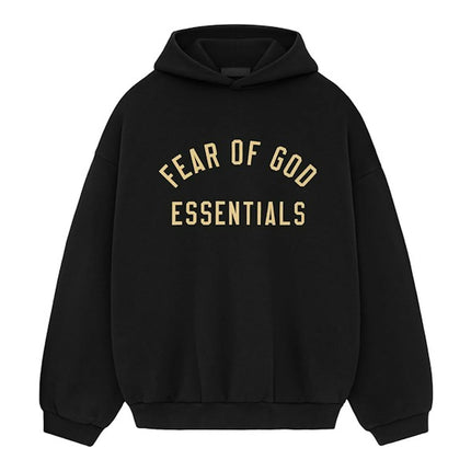 Fear Of God Essentials Fleece II Hoodie Black 192BT246258F, vue principale