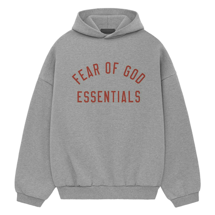 Fear Of God Essentials Fleece Hoodie Dark Heather 192BT246259F, vue principale