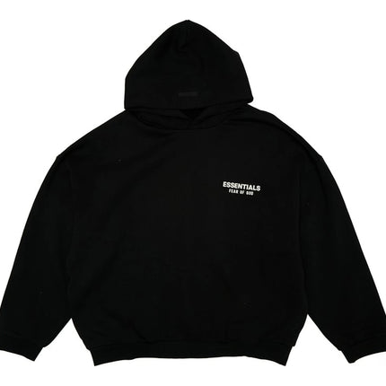 Fear Of God Essentials Fleece Hoodie (FW24) Black 192HO246250F, vue principale