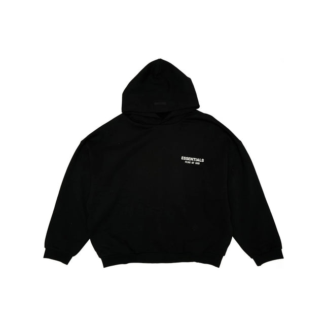 Fear Of God Essentials Fleece Hoodie (FW24) Black 192HO246250F, vue principale