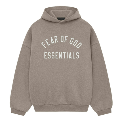 Fear Of God Essentials Fleece Hoodie Heather Gray 192HO246251F, vue principale