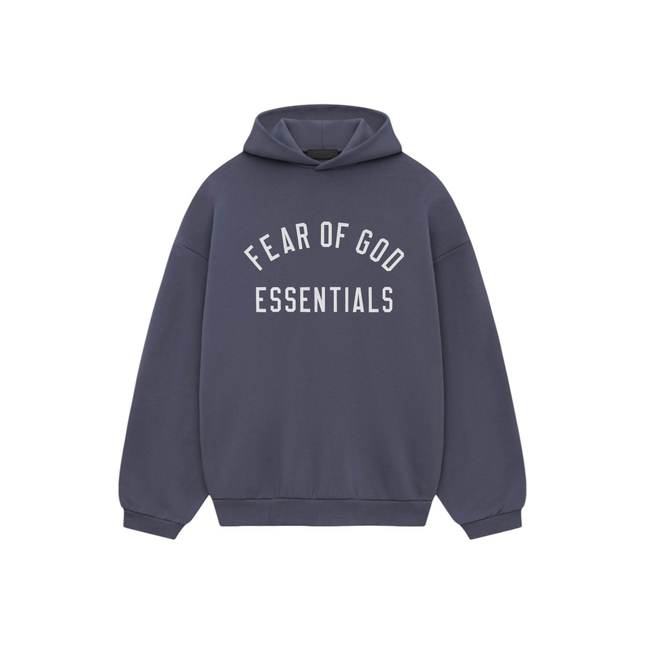 Fear Of God Essentials Fleece Hoodie Marine 192HO246254F, vue principale
