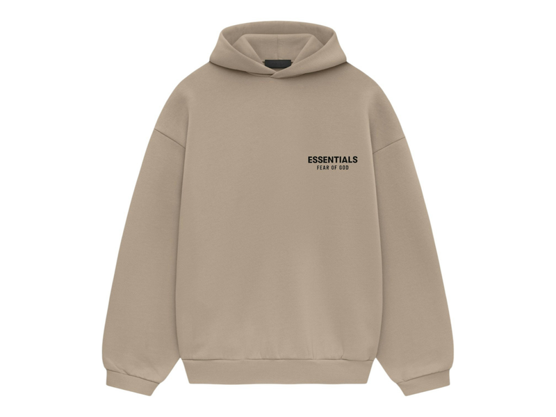 Fear Of God Essentials Fleece Hoodie Desert Sand