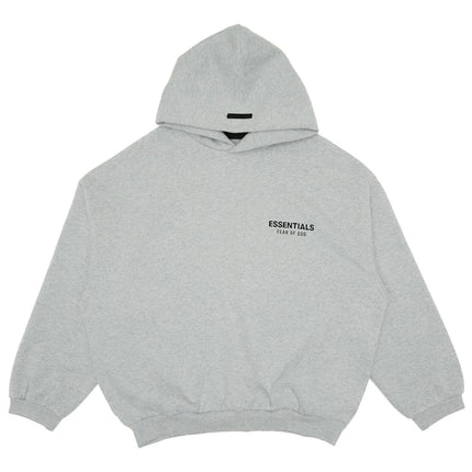 Fear Of God Essentials Fleece Hoodie Light Heather Gray 192HO246258F, vue principale