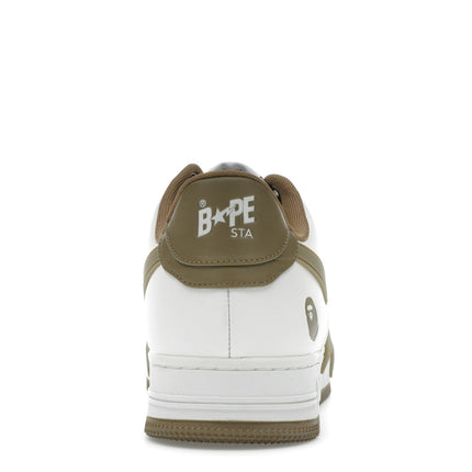 Bape Sta OS #2 White Beige 1K20-191-314-BEI/1K20-291-313-BEI/001FWK201314-BEI, arrière