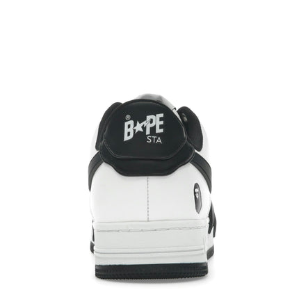 Bape Sta OS #2 White Black 1K20-191-314-BLK/1K20-291-313-BLK/001FWK201314-BLK, arrière