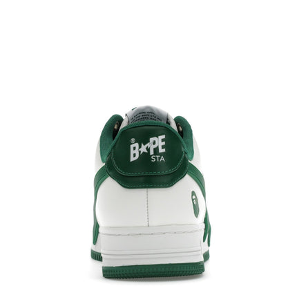Bape Sta OS #2 White Green 1K20-191-314-GRN/1K20-291-313-GRN/001FWK201314-GRN/, arrière