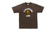 Bape College Tee Brown 1K30-110-001, vue principale