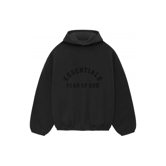 Fear Of God Essentials Core Collection Nylon Fleece Hoodie Black/ Black 202SU244310F, vue principale