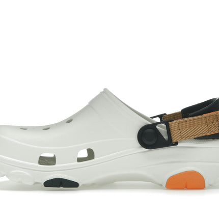 Crocs Classic All-Terrain Clog White Orange 206340-94S, profil intérieur