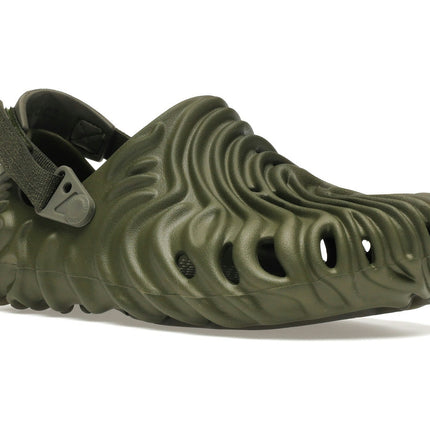 Crocs Pollex Clog Salehe Bembury Cucumber 207393-309, trois-quarts avant extérieur