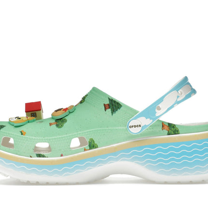 Crocs Classic Platform Clog Animal Crossing 210101-90H, profil intérieur
