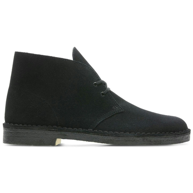 Clarks Desert Black Suede 26155480, vue principale
