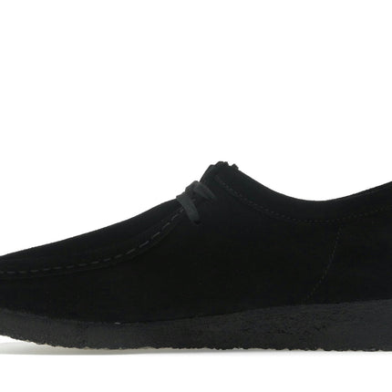 Clarks Originals Wallabee Boot Black Suede 26155519, profil intérieur