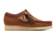 Clarks Originals Wallabee Dark Tan Combination 26165806, vue principale