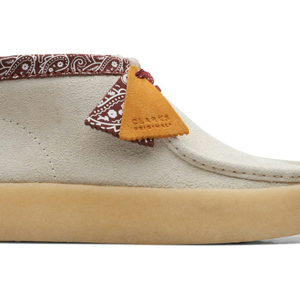 Clarks Originals Wallabee Cup Boot White Interest 26167977, vue principale