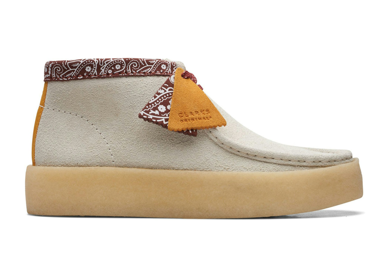 Clarks Originals Wallabee Cup Boot White Interest