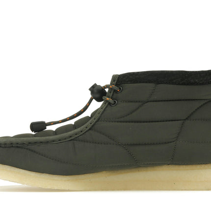Clarks Originals Wallabee Boot Khaki Quilted 26168800, profil intérieur