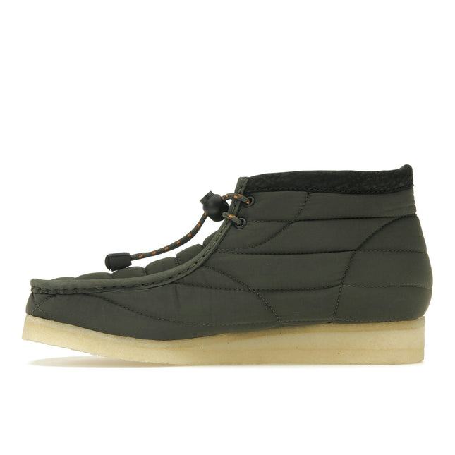 Clarks Originals Wallabee Boot Khaki Quilted 26168800, profil intérieur