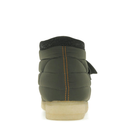 Clarks Originals Wallabee Boot Khaki Quilted 26168800, arrière