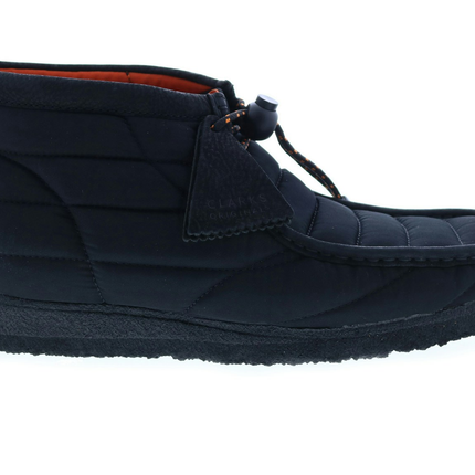 Clarks Originals Wallabee Boot Black Quilted 26168801, vue principale
