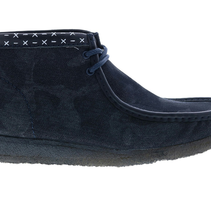 Clarks Originals Wallabee Boot Denim Blue 26168811, vue principale