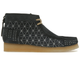 Clarks Originals Wallabee Boot Navy Shashiko 26169152, vue principale