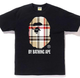 Bape A Bathing Ape Check by Bathing Tee Black/Beige 2b072a5e-9b68-4e50-b37d-b95279200fb2, vue principale