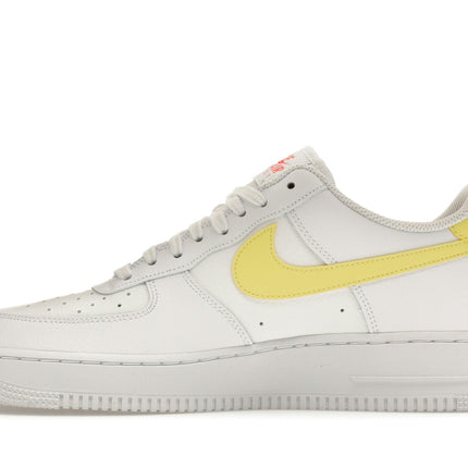 Nike Air Force 1 Low '07 White Citron 315115-160, profil intérieur