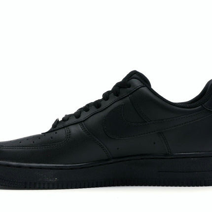 Nike Air Force 1 Low '07 Black 315122-001/CW2288-001, profil intérieur