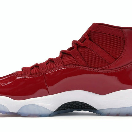 Air Jordan 11 Retro Win Like 96 378037-623, profil intérieur