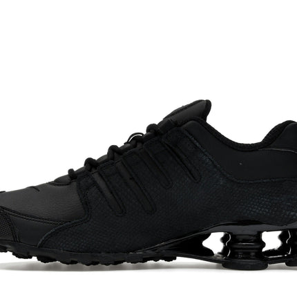 Nike Shox NZ Triple Black 378341-001, profil intérieur