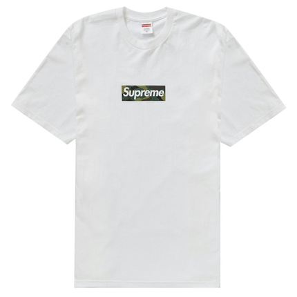Supreme Box Logo Tee (FW23) White 38652b0d-1264-439a-87e9-8bd9a07e1c59, vue principale