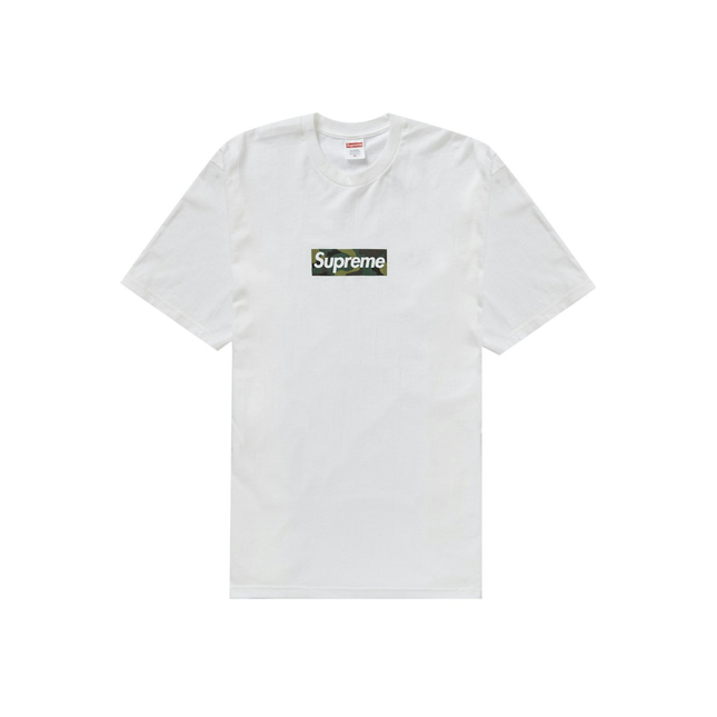 Supreme Box Logo Tee (FW23) White 38652b0d-1264-439a-87e9-8bd9a07e1c59, vue principale