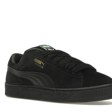 Puma Suede XL Black 395205-33, trois-quarts avant extérieur