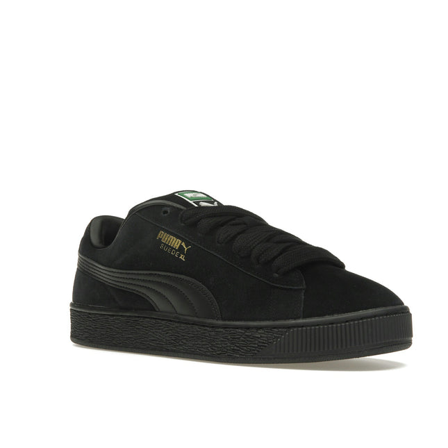 Puma Suede XL Black 395205-33, trois-quarts avant extérieur