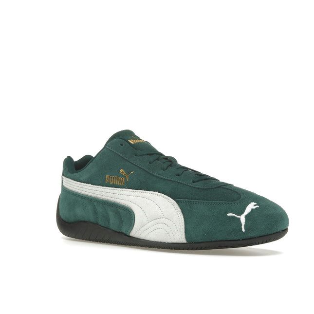 Puma Speedcat OG Dark Myrtle White 398846-12, trois-quarts avant extérieur