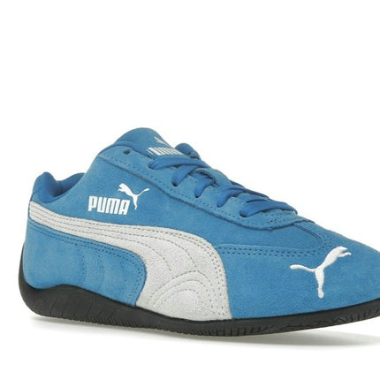 Puma Speedcat OG Team Royal White 398846-18, trois-quarts avant extérieur