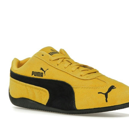 Puma Speedcat OG Pelé Yellow Black 398846-19, trois-quarts avant extérieur