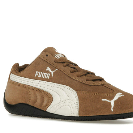 Puma Speedcat Archive Haute Coffee Frosted Ivory 398847-02, trois-quarts avant extérieur